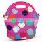 High quality OEM insulated sublimated neoprene lunch bag/tote bag