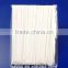Strip color plastic drinking straw with individual paper packing