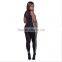 Bonvatt Sexy nightclub Europe and the United States sports women 's sleeveless tight Siamese trousers