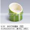 E-10 Oblique plastic bamboo dinnerware