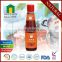 100% natural 280g sweet hot pepper sauce manufacture