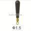 Brass fishing rolling swivel with rubber float seat