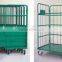 nestable rolling cage/wire cage for transport