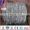 hot-dip galvanized Barbed Wire /Concertina Razor Barbed Wire BTO-22