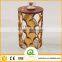 D396 Round Marble Top Stainless Steel Rose Gold Side Table