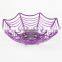 Halloween Colorful Plastic spider Basket For Sales