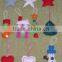 15012123 2015 felt santa Christmas stocking,home decoration,ornament