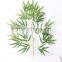 CHY070905 artificial plastic bamboo leaf/bamboo craft leaf/handmade bamboo crafts