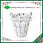 Wholesale decorative wire laundry basket with handles