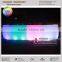 Led Lighted Outdoor Plastic Sectional Bar Counter / Outdoor Bar Table Suite