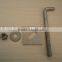 Q235 Carbon steel L type anchor bolt china supplier