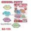 hot Sell 2015 New design love days Crystal Putty and novelty putty Toy