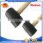 8oz Rubber Hammer Double Face Two Way Mallet Plastic Nylon Head
