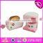 2017 New products children pretend play miniature wooden toaster toy W10D154