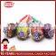Assorted Fruity Sweet Hard Pops Candy Big Whistle Lollipop Candy