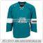 wholesale factory custom made high quality long sleeves low MOQ blank hockey jersey