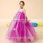One Shoulder Cheap Flower Girl Colorful Ankle Length Tutu Dress Toddler Kids Birthday Party Dresses For Photo Props
