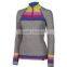 women winter zip pullover merino woolen knitting sweater latest sweater design for ladies