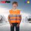 hi vis orange and pink child safety vest