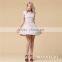 100% cotton loose fashion designer korean fashion A line lace evening dress