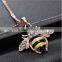 Wholesale High Quality Brass Gold-Tone Papercranes Design Charm Fashion Necklace