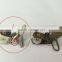 Manufacturer Strong Thick Metal Suspenders Clip With Plastic Teeth Inside