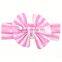 2017 new new new !!! hot sale chiffon flower headbands handmade with pearl in centre