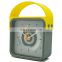 2017 New Design High Quality Colorful Rubber Effect Alarm Clock