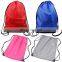 Girls boys travel drawstring backpack folding string shopping bags