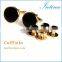 High Quality Luxurious Cuff Links Gifts Shirt Gold Cufflinks with Studs