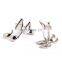 High quality sliver music note cufflinks
