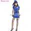 Cheap Sexy Police Officer Costume Uniform Halloween Adult Sexy Cop Cosplay Women