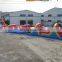 2017 New Giant Long Inflatable Sport Games,Inflatable Obstacle Course With Climbing And Bungee Run For Adult And Kids