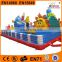 kids and adults fashion big inflatable city for fun