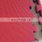 China Factory 3cm thicknesse red and blue T pattern eva foam low carbon taekwondo mat