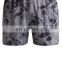Men active wear polyester camo printing quick drying sports shorts