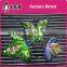 2017 Embroidered 3d Effect Applique Hot Fix/iron on Custom Butterfly Patch