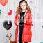 T-GC014 2016 Fresh Fashion Winter Girls Mid-Thigh Length Coat Windproof Down Jacket