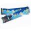 Factory custom adjustable travel luggage belt printed strap with plastic buckle