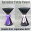 WEDDING spandex bar cocktail table cover