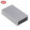Aluminum extrusion enclosure junction box switch device