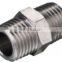quick coupler 1/4 to 3/8 male thread braided steel cable connectors stainless steel pipe manufacturers polished