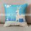Custom printed square pillow cases cushion covers for sofa
