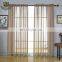 Cheap rod pocket terylene sheer voile curtains