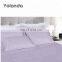 Resistant to Dust Mites 4-Piece Cotton Plain Bed Sheet Set