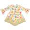 Girl Long Sleeves Tassel Dress Baby Frock Design Pictures Kids Milk Silk Dress