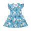 Girls Dress Toddler Girl Summer Clothes Milk Silk Kids Dresses for Girls Flutter Sleeve Birthday Party Dress
