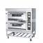 Wholesale Prices Restaurant 3 Deck 9 Trays Gas Deck Oven Baking Machine Commercial Bakery Oven