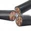 Underground water resistant electrical power wire cable