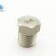 ASME B16.11 Hexagon head NPT/BSPT A182 F316/316L Threaded Plug/pipe fitting